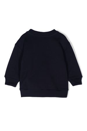 felpa in cotone blu GUCCI KIDS | 629430XJGPJ4392